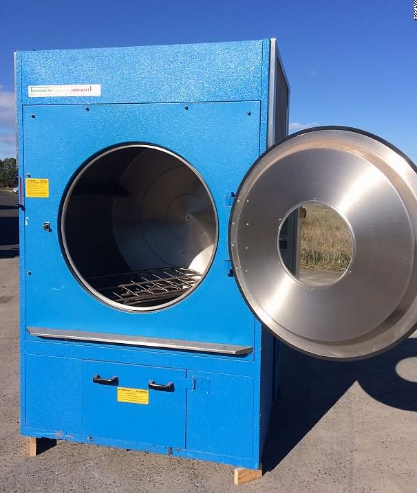 TRIVENETA GRANDI IMPIANTI Tumble Dryer, 100 kg capacity,